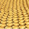 石膏金元宝生产厂家/好运到金蛋厂
