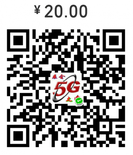 5G20元二维码