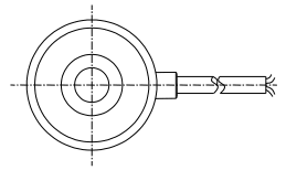 中空型压力传感器CAZF-Y24.9尺寸图2