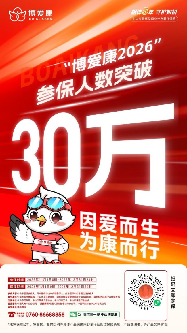 博爱康参保人数